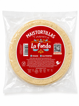 Weiße Maistortillas 12 cm Taquera La Fonda 20 St ca. 500g)
